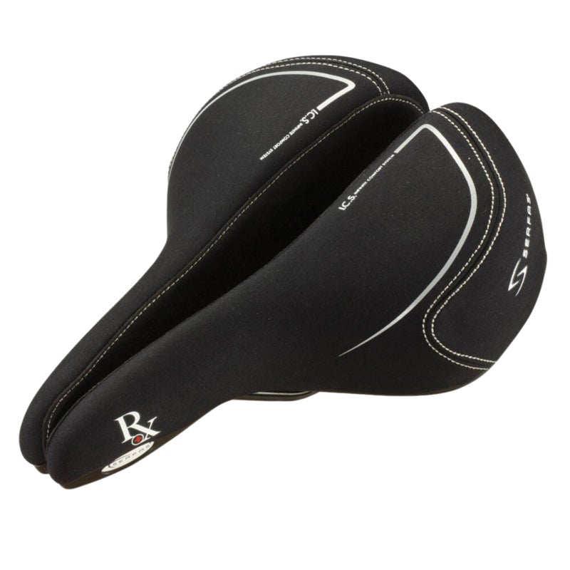 Serfas RX Saddle Road Bicycle Mountain Bike Seat Womens Lycra - Image 1